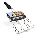Sr8119 Steven Raichlen Stainless Adjustable Sausage Basket 050016781196