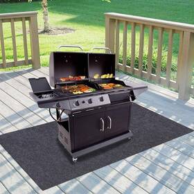 Sszhen 724779106472 36 Inch 60 Inches Under Grill Mats For Outdoor Bbq Grilling Gear Waterproof
