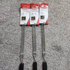 20180925 Stainless Coleman 2 Prong Extendable Steeling Cooking Forks - Count