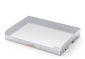 L019-23-ss Stanbroil Universal Stainless Steel Grill Griddle With Even Heat Cross Brac Inch