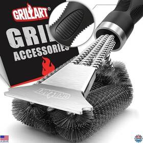 B07r2d4zfl Stanley Bbq Grill Brush And Scraper Heavy Duty Cleaner For Gas/charcoal Grates