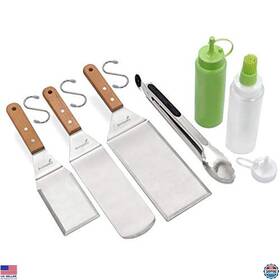 B083bxg8mq Stanley Metal Spatula Set Of 6 - Griddle Accessories For Bbq Pancakes And Burgers