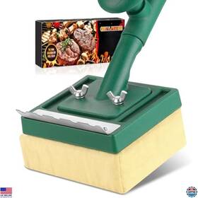 B0dt4r31yb Stanley Bristle-free Grill Brush With Scraper 22 Inch Long Safe For Cast Iron And Steel