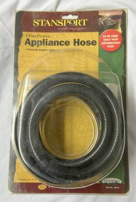 Stansport 011319212558 Appliance-to-post Propane Hose 5ft Length New Old Stock Free Shipping