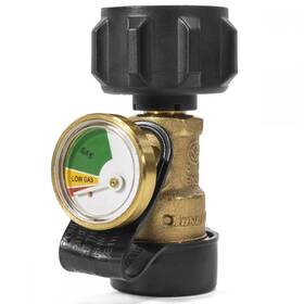 Sta-95542 Stark Propane Regulator With Tank Pressure Gauge