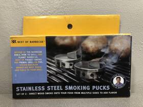 Sr8180 Steven Raichlen Stainless Steel Smoker Pucks