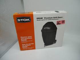 Sga6060premium Stok Sga6060t Drum Grill Cover Double Layered For Lasting Performance Ofc