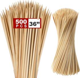 Ko-suclain-1069 Suclain 500 Pcs Marshmallow Roasting Sticks 36 Inch Long 5mm Thick Smores Ba