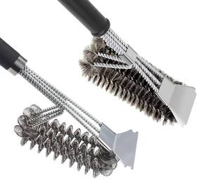 Sujayu 313100574532 Grill Brush Cleaning Kit Cleaner Bbq Accessories Rescue