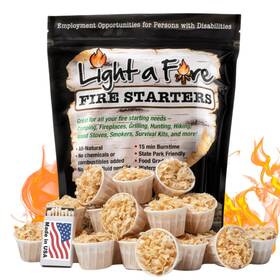 Superior Trading Co. 609456135993 Fire Starter Pods In Resealable Packs - Starters For Ca