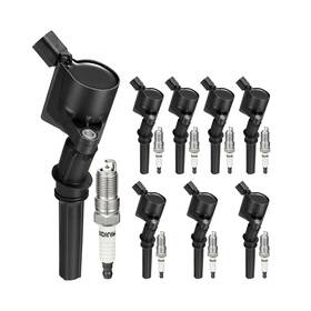 Sy01874sz002 Sykrss Set Of 8 Dg508 Ignition Coil Pack And Sp493 Sp479 Spark Plugs Compatible With