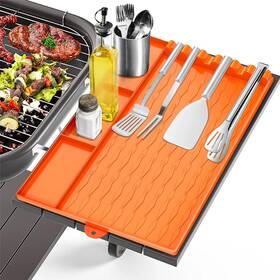 X11.6 Synameno 717022765960 Silicone Grill Mat For Blackstone 15.7 Inch Side Shelf Griddle Tool Spatula