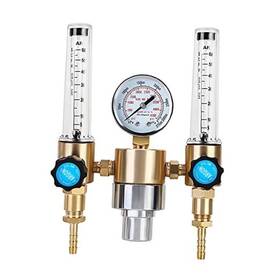 Hw9003pb Szbrt Argon/co2 Mig Tig Flow Meter Gas Regulator Gauge Dual Output