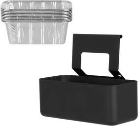 Tailgriller 746608215223 Grease Cup Tray And Aluminum Drip Pans 10 Pack For Blackstone 17 Inch & 22 Griddles