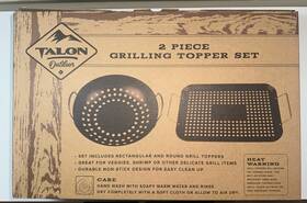 Talon Outdoor 850049797559 2 Piece Grilling Topper Set For Veggies And Delicate Foods Nib