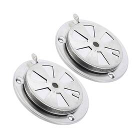 Teamwill 787996511146 2pcs Replacement Parts Bbq Grill Smoker Exhaust Vent Stove Air Damper Usa