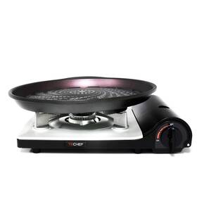 Techef 805651003149 - Stovetop Korean Bbq Non-stick Grill Pan With Agni Portable... Fast Ship