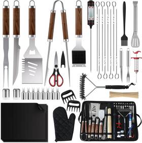 Gas001-137pcs-qx Technohom 137pcs Bbq Grill Accessories Set Stainless Steel Tools For Outdoor
