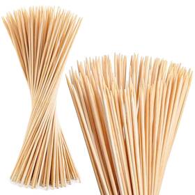 Tesorrio 711181680041 Set Of 100 Bamboo Skewers For Grilling 16 Inch Marshmallow Roasting Sticks