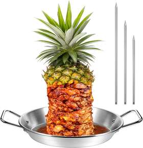 Tessco 445017174130 Vertical Skewer Al Pastor Stainless Steel With Removable