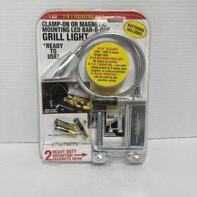 L-858 The Designers Edge Bbq Grill Led Light Clamp On Or Magnetic Mount Designer S New