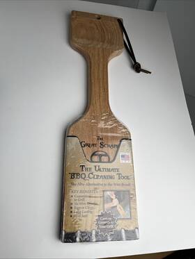 Grt006-18ro The Great Scrape 97258 New Woody Shovel Ultimate Bbq Cleaning Tool 20 Inch