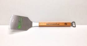 The Sportula 814357012995 Nfl Seattle Seahawks Officially Licensed Stainless Steel Grill Spatula