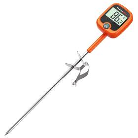 Tp509 Thermopro Candy Thermometer With Pot Clip 10 Inch Long Probe Orange
