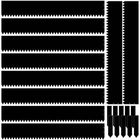 Gfa-therwen-273 Therwen 10 Pieces Steel Landscape Edging With Clips 40 X 6 Inch Gar