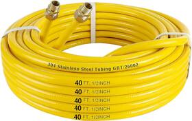 Thmxit 331816847024 40ft 1/2ftft Csst Gas Line Hose 1/2 Inch Flexible For Natural And Pro