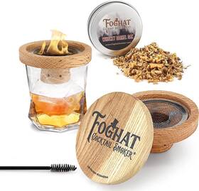 9s-eho9-opr5 Thousand Oaks Barrel Foghat Cocktail Smoker With Bourbon Wood Shavings-infu