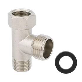 1079620 Tinoaly 3/8 X 1/2 Bidet T Adapter For Toto Washlets Inch X3/8 X1/2 3-way Compression