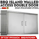 Tlpwf009371510904415 Vevor Stainless Steel Walled Double Bbq Door Handle 827843242110