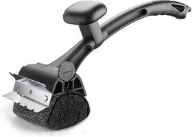 Zozl295 Tmedw Grill Brush For Outdoor Bbq - Replaceable Bristle Free Heading Black
