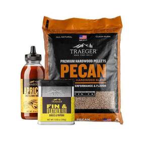 Traeger 634868949678 Sweet Sauce Seasoning Salmon Seafood Grilling Spice Marinade Starter Kit