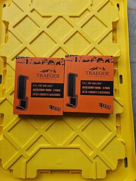 Traeger Industries 634868937651 2 - P.a.l. Pop-and-lock 3 Pack Of Accessory Hooks New In Box 6