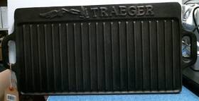 Bac382 Traeger Industries 92106 Cast Iron Reversible Griddle Fs