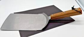 Bac532 Traeger Industries Grill Spatula Xxl Wide Accessory With Teak Handle By Grills