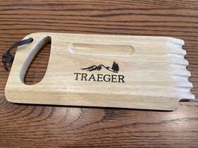 Bac454 Traeger Pellet Grills Wooden Scape Grill Scraper Gently Used