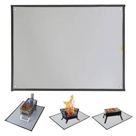 Fpm8060 Trekrevive Fire Pit Mat Heat Resistant Fireproof For Outdoor Camping Bbq Tent Woo