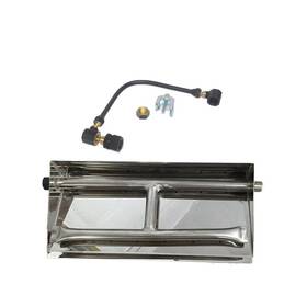 Ob2ssbk236lp Tretco 32 Inch 304 Stainless Steel Dual Burner Pan Liquid Propane