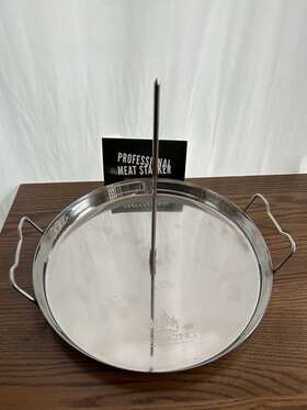 Trompo King 313090546564 Stainless Vertical Skewer Barbecue Stand Tacos Al Pastor Shawarma