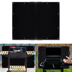 Tgz125 Tugaizi Heat Shield Behind Grill Mat For Deck Fence Railing Gri