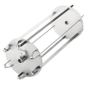 Rs01 Turbro Universal Grill Rotisserie Skewer Set 304 Stainless Steel Fits 1/2 Inch