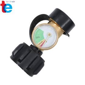 Tr86290 Turitrade Propane Tank Gauge Indicator Qcc1/ Type1 Connection For Rv Bbq Gas 5-40 Lb