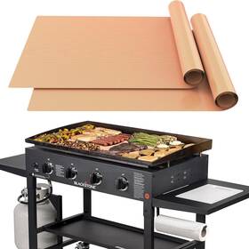 Ubeesize 445035355351 2 Pack Nonstick Copper Grilling Mats For 36 Inch Blackstone Griddle X