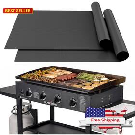Ubeesize 840322304390 2 Pack Nonstick Grilling Mats For 36 Inch Blackstone Griddle Resuable