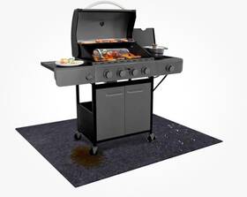 Ubeesize 840322304420 48x36 Inch Under Grill Mat Fireproof Flame Retardant For Gril