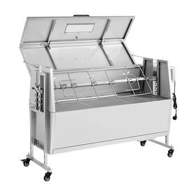 Tb-46z Uimoso 57 Inch Rotisserie Bbq Grill 38w Outdoor Spit Roaster For Pig And Lamb With Wheels