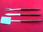 Uk0215 Stainless Sharpkut Bbq Grill Set Knife Fork Spatula Outdoor Utensils